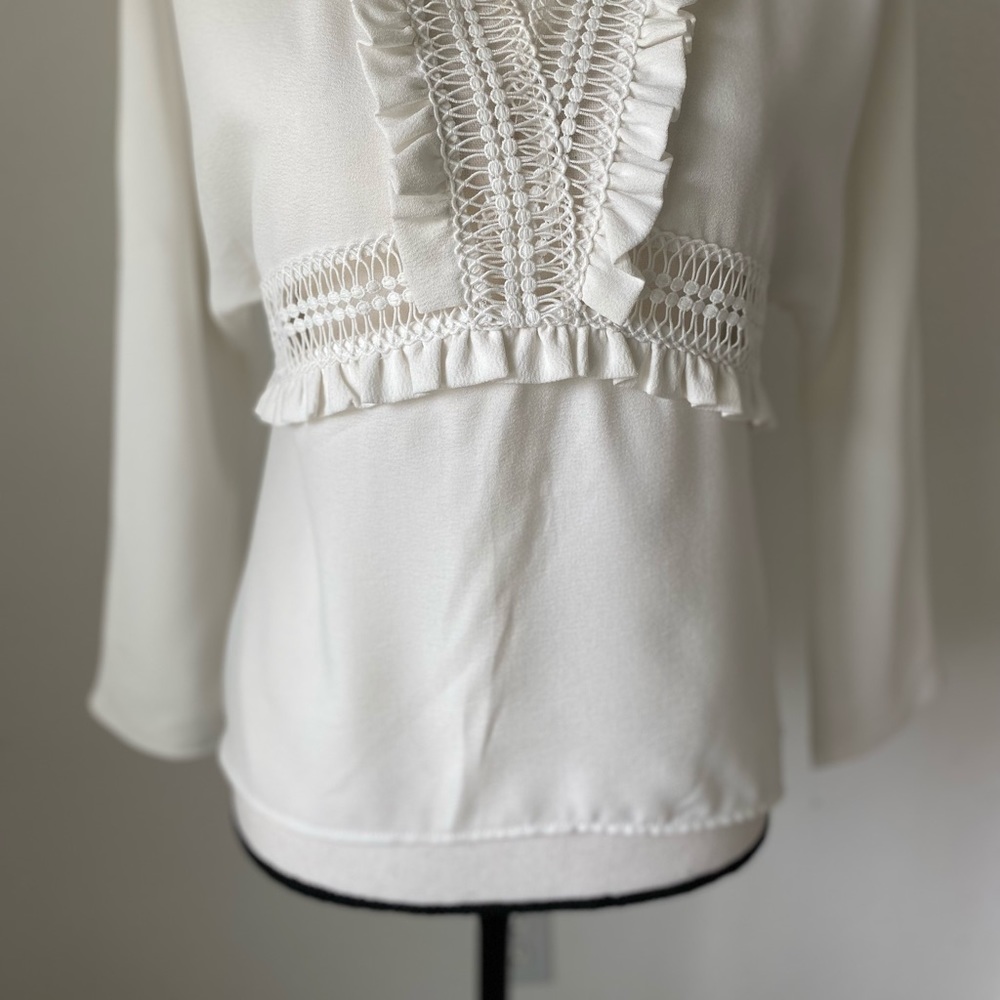 Maje White Top / Size 1 Size Small - image 4